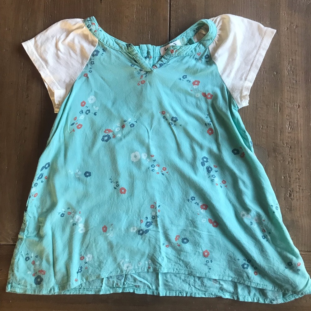Splendid short sleeve flowy top T4-5 girl